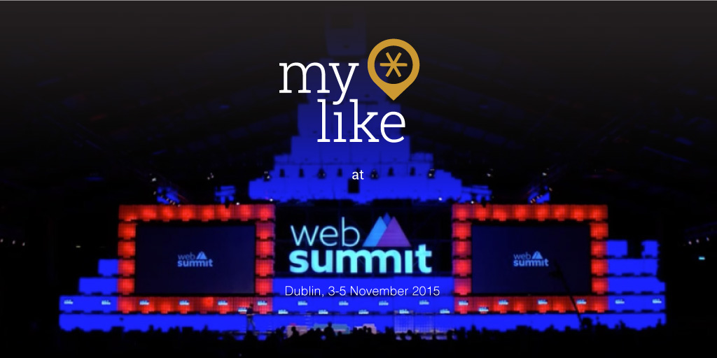 myLike at Web Summit 2015, Dublin